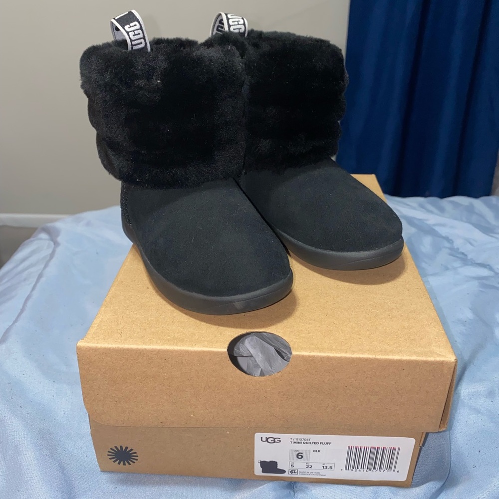 UGGS Toddler Mini Quilted Fluff